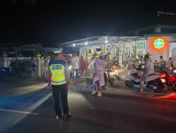 Tarawih Perdana, Polisi Siaga di Sejumlah Masjid Palopo