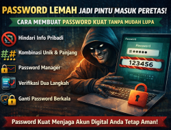 Password Lemah Jadi Pintu Masuk Peretas, Ini Cara Membuat Password Kuat Tanpa Mudah Lupa