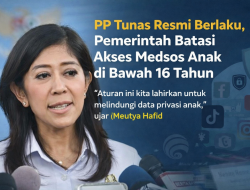 PP Tunas Resmi Berlaku, Pemerintah Batasi Akses Medsos Anak di Bawah 16 Tahun