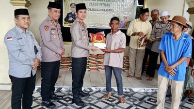 BAZNAS dan Polres Palopo Salurkan Zakat kepada Penerima Manfaat