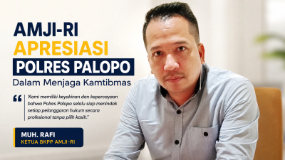 BKPP AMJI-RI Apresiasi Kinerja Polres Palopo Jaga Kamtibmas