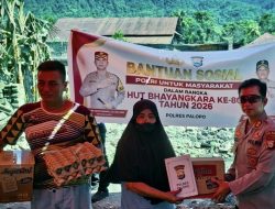 Baksos HUT Bhayangkara ke-80, Polres Palopo Peduli Korban Kebakaran