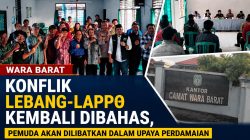 Konflik Lebang-Lappo Kembali Dibahas, Pemuda Akan Dilibatkan dalam Upaya Perdamaian