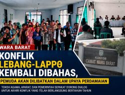 Konflik Lebang-Lappo Kembali Dibahas, Pemuda Akan Dilibatkan dalam Upaya Perdamaian