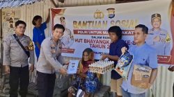 HUT Bhayangkara ke-80, Polres Palopo Salurkan Bantuan untuk Lansia Kurang Mampu