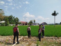 Sawah Warga Pentojangan Kekeringan, Polres Palopo Salurkan Air