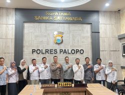 KPU Palopo Bangun Sinergi dengan Polres, Bahas Pengamanan Tahapan Pemilu
