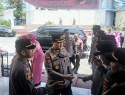 Kapolres Palopo Kunjungi Polsek Wara, Sejumlah Persoalan Jadi Atensi