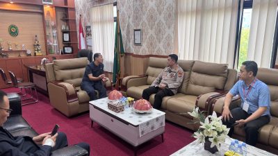 Kapolres Palopo Bertemu Ketua Pengadilan Agama, Bahas Koordinasi Antar-Lembaga