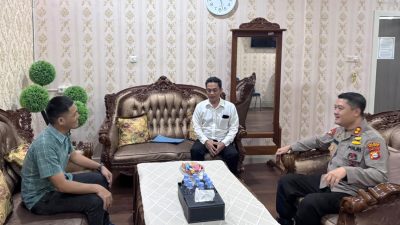 Bahas Kamtibmas, Tokoh Pemuda Palopo Temui Kapolres Arvin Hariyadi