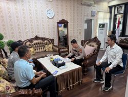 Pengurus PBVSI Palopo Silaturahmi ke Polres, Temui Kapolres Arvin Hariyadi