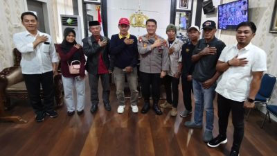 Kapolres Palopo Temui LSM Aspirasi, Bahas Kamtibmas dan Ruang Komunikasi Publik