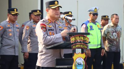 Bukan Cuma Soal Disiplin, Ini Pesan Kapolres Palopo kepada Anggotanya Saat Apel Jam Pimpinan